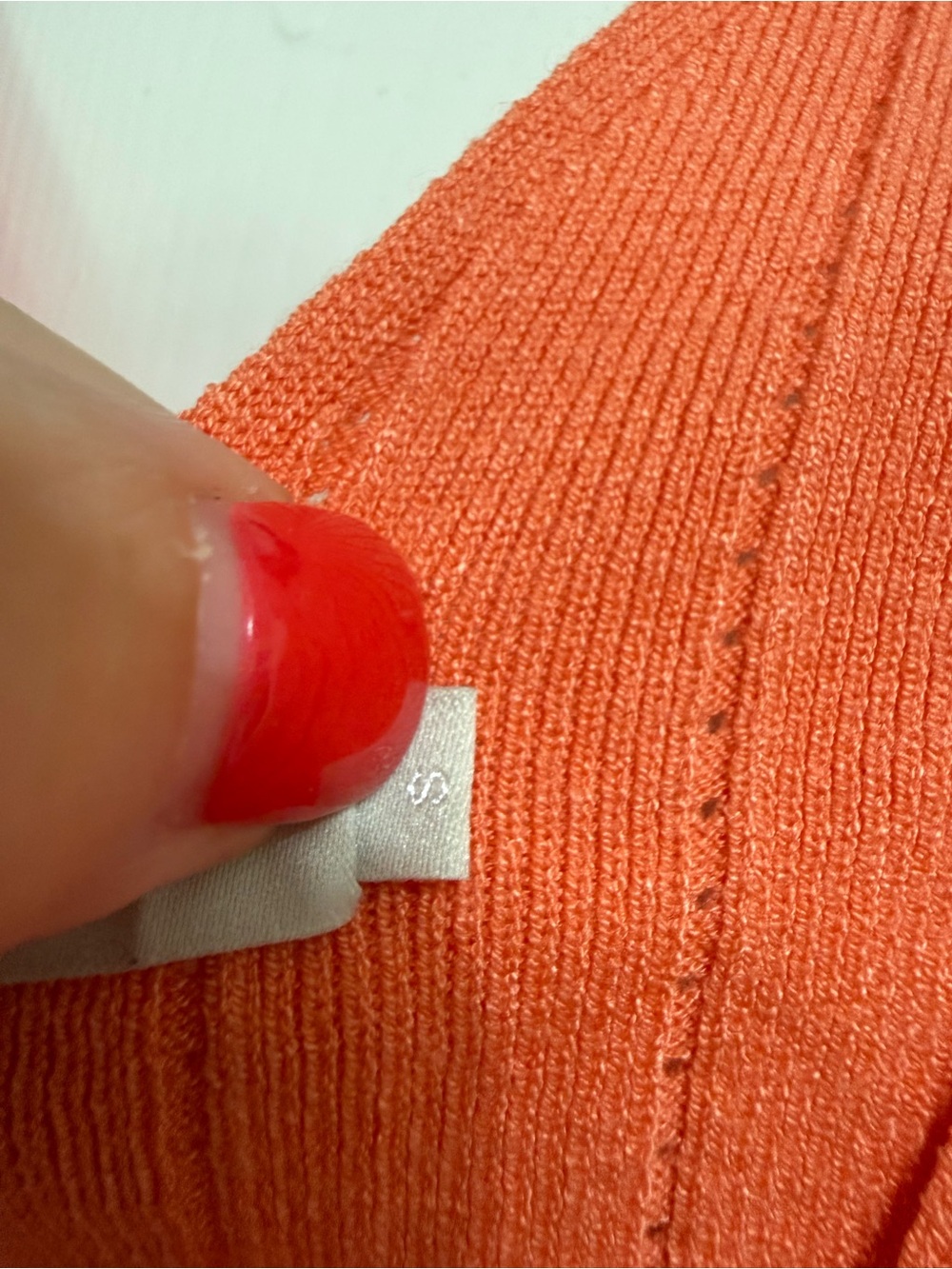One Grey Day Persimmon V-Neck Wrap Dress - Picture 3 of 4